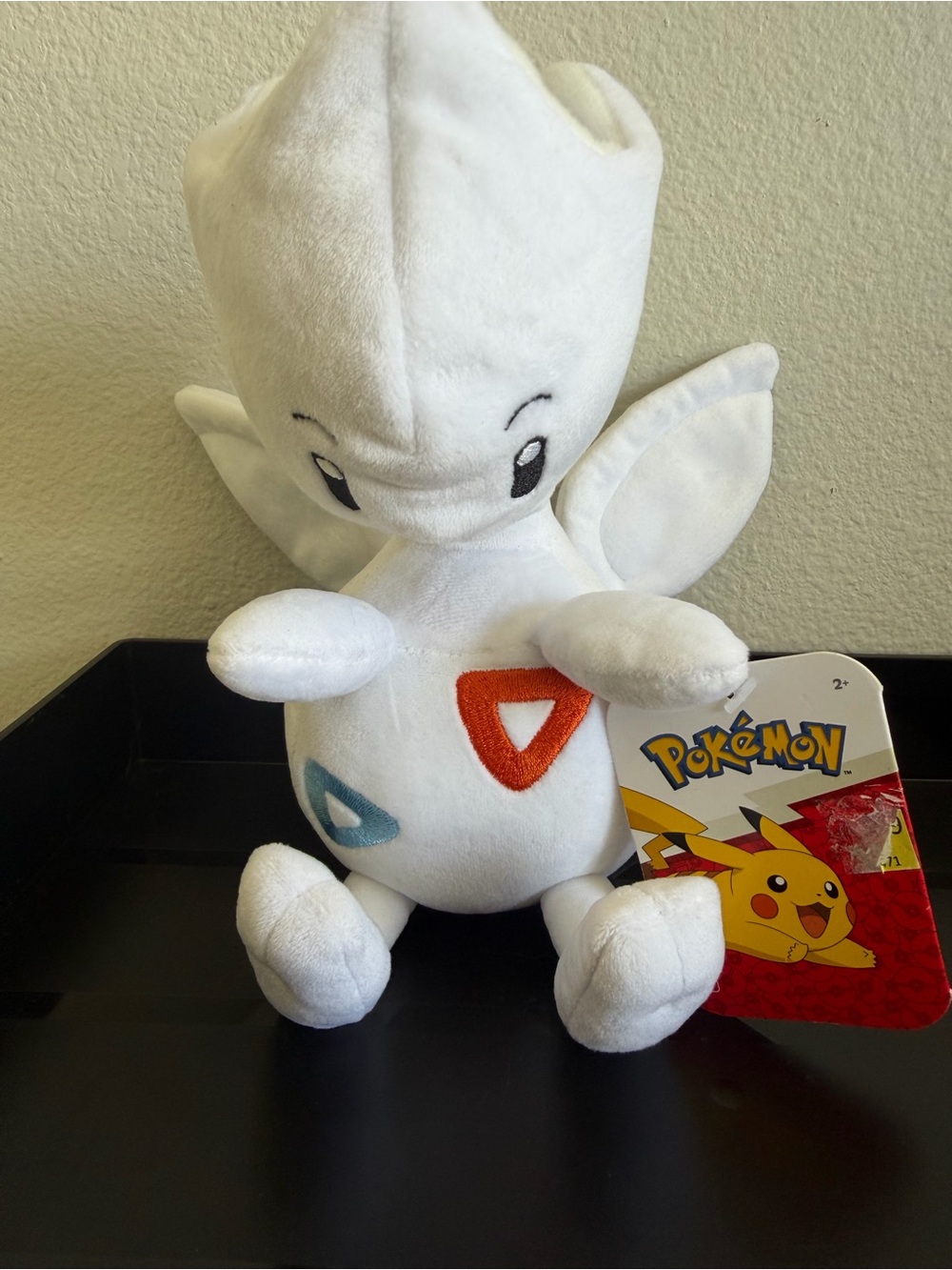 Pokemon Togetic White Plush Toy - Soft Kids Stuffed Figure